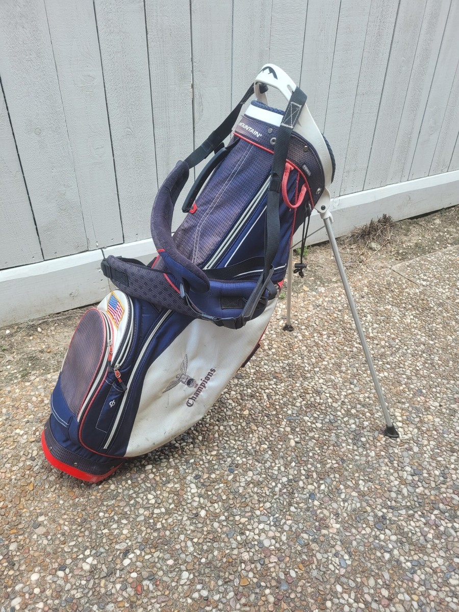 Sun Mountain USA Golf Stand BAG, RED/WHITE/BLUE *Country CLUB LOGO