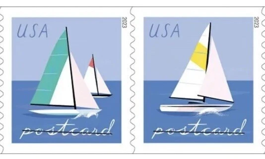 Sailing United States Stamps