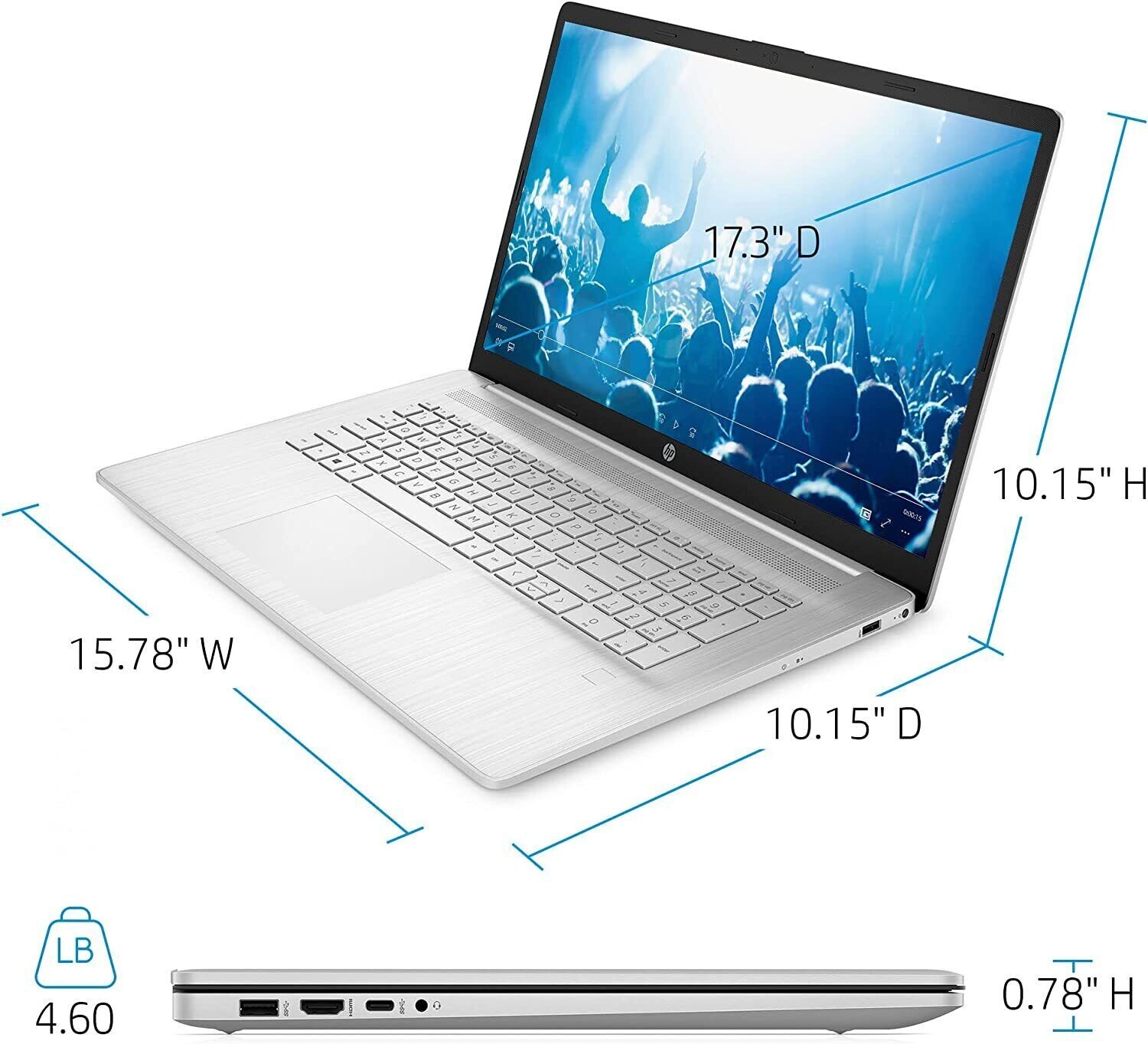 HP Laptop 17.3