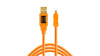 Tether Tools CU8015-ORG 4,6 m USB A Mini-USB B 2.0 Orange ~D~