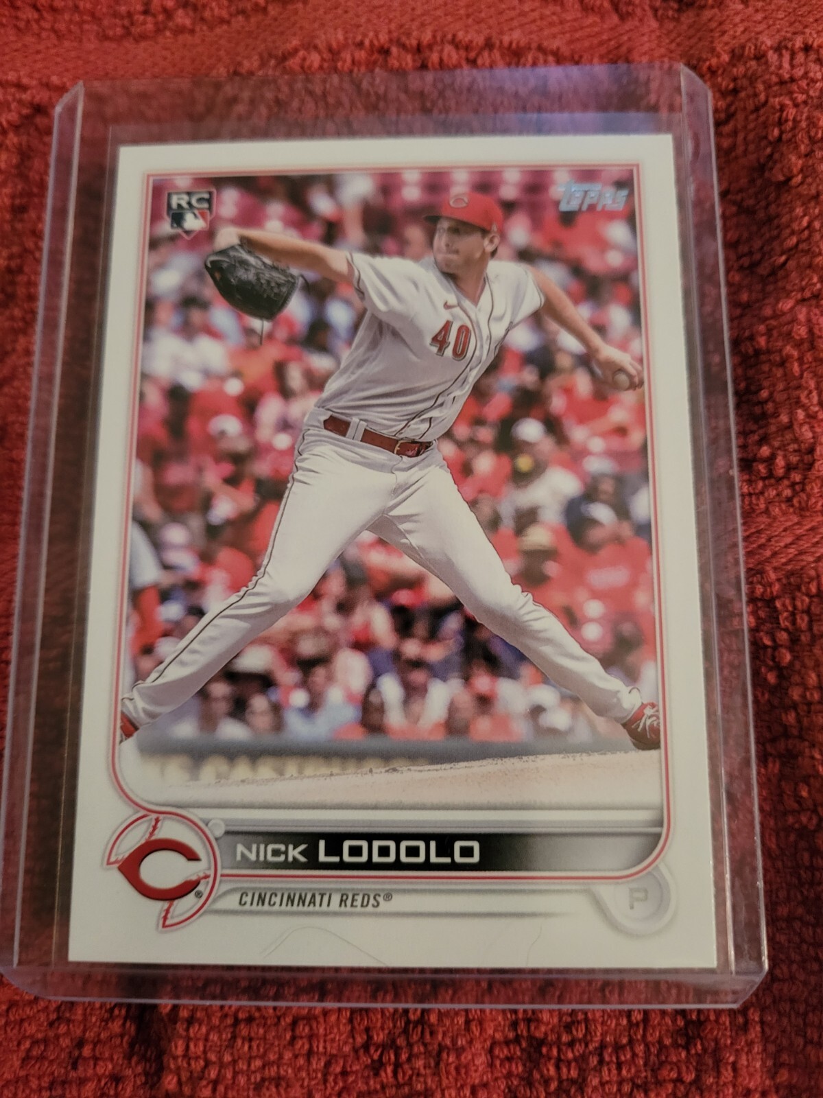 2022 Topps Update Nick Lodolo US298 Rookie RC Cincinnati Reds