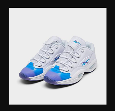 Reebok Question Low Basketball Men's Shoes GV7629 Radiant Aqua
