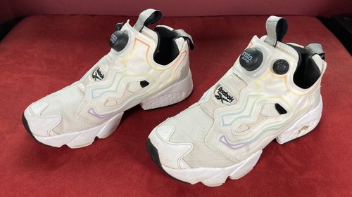 Reebok Instapump Fury OG Gay Pride Shoes (Women’s Size 5) • Rainbow • EUC - Picture 2 of 6
