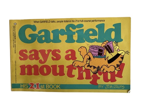 Garfield 7 Comic Book Lot, At Large, Larger than Life, Gains Weight -Jim Davis - Picture 13 of 16