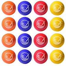 Foam Golf Balls for Indoor/Outdoor Training - Limited Flight, Realistic Dimple D