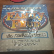 Family Feud Platinum Edition Board Game New Sealed. Damaged Box