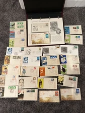 HUGE Lot of First Day of Issue envelopes & Various stamps Vintage