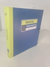 Medical Organizer Binder With Folders Checklists And More
