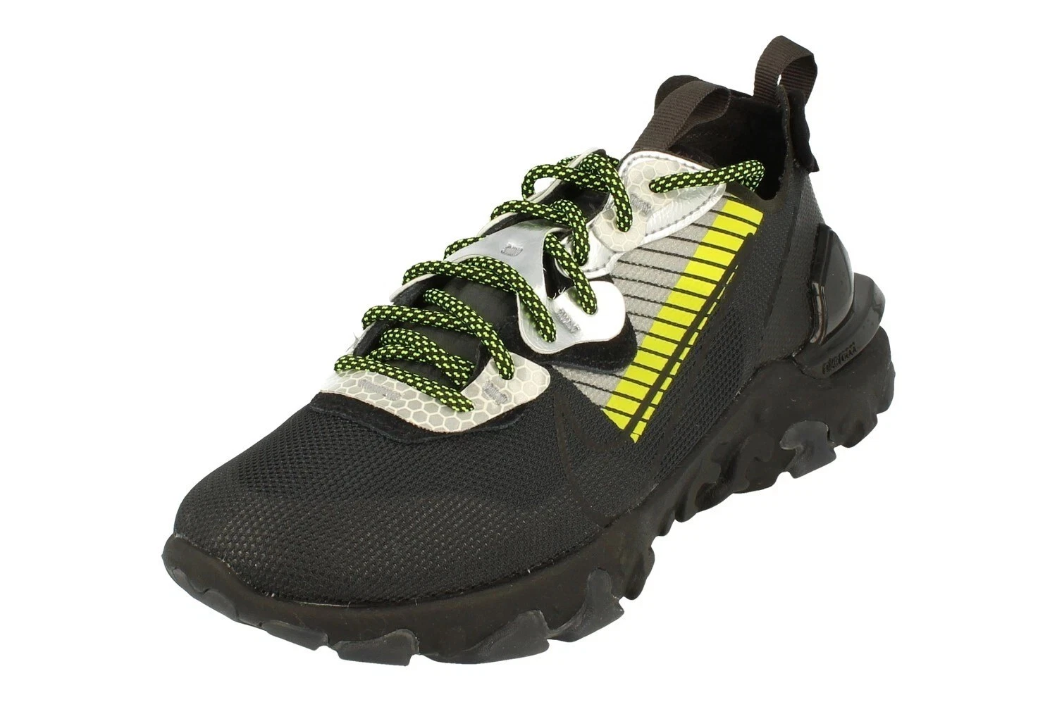 NIKE React Vison PRM 3M Anthracite / Black-Volt Men's Trainers D/MS/X BNIB