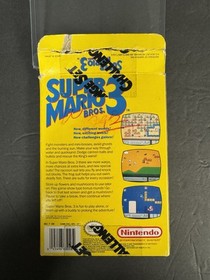 Super Mario Bros 3 Challenge Set Game NES (game Booklet Sleeve And Case 