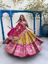 Designer Navaratri Lehenga Choli For Women Party Wear Bollywood By Aadat Export