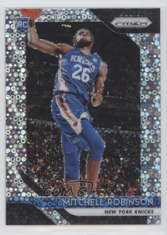 2018-19 Panini Prizm Fast Break Prizm Mitchell Robinson #227 d4v