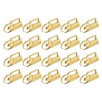 72Stk 32Mm / 1,3-Zoll SchlüSselanhäNger Hardware Mit SchlüSselanhäNger Ring,Gold