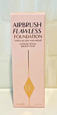 CHARLOTTE TILBURY Airbrush Flawless Foundation 3 WARM 1oz/ 30ml NEW SEALED BOX