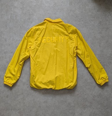 Jordan Authentic Michael Jordan NBA Security Varsity Windbreaker Jacket yellow