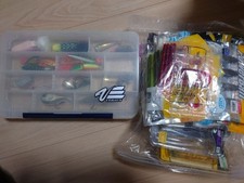 Bass fishing retirement, large lure set, Megabass, Deps, Gary