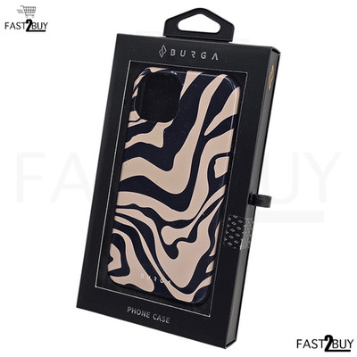 Burga Handyhülle Tough Case für iPhone 13 Schutzhülle Zebra Design