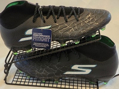 Skechers SKX 01 Hyper Burst Pro Fußballschuhe Schwarz UK 11 Brandneu