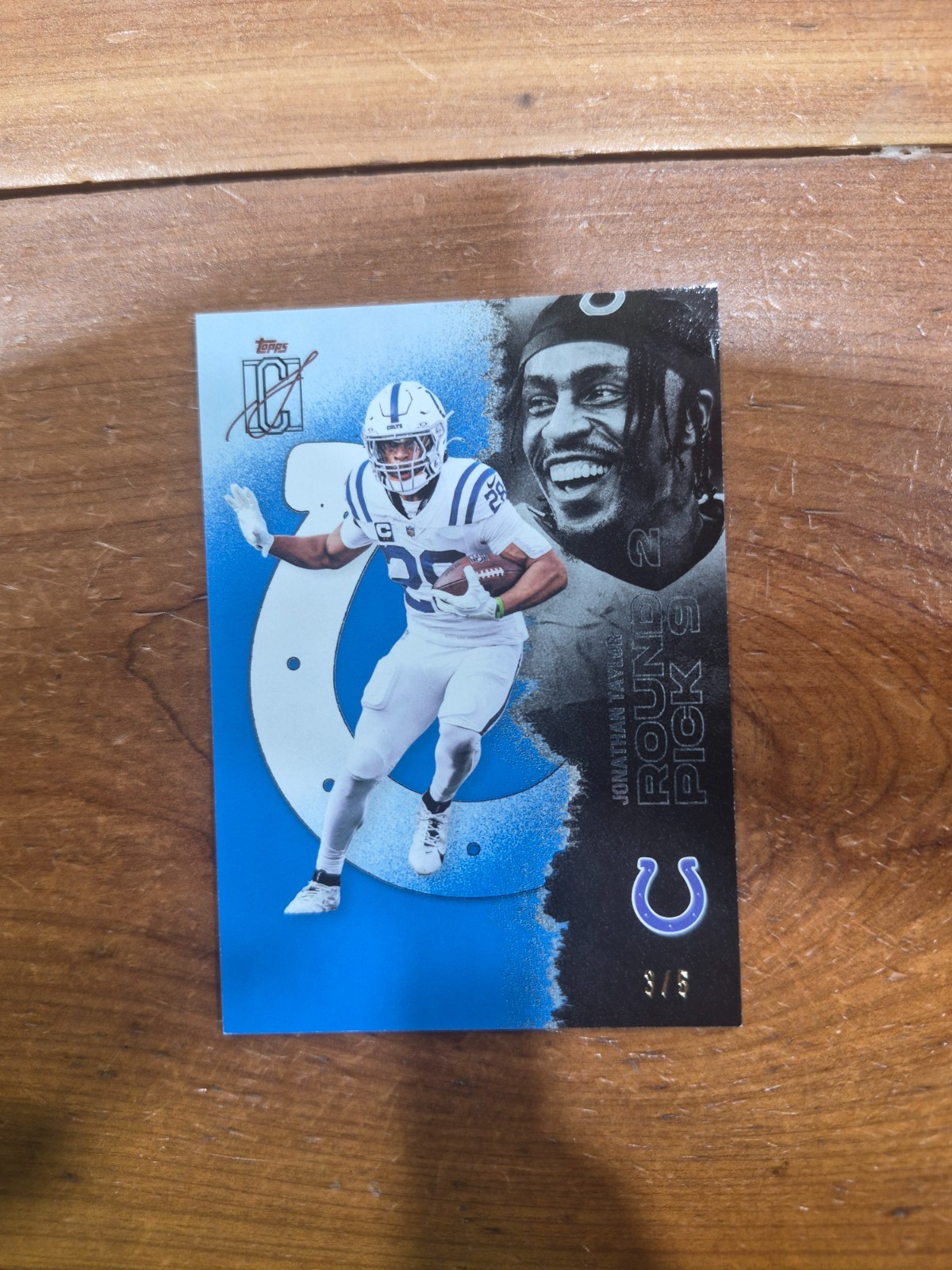 2025 Topps Signature Class Jonathan Taylor Blue # /5 !! 🔥🔥 Indianapolis Colts