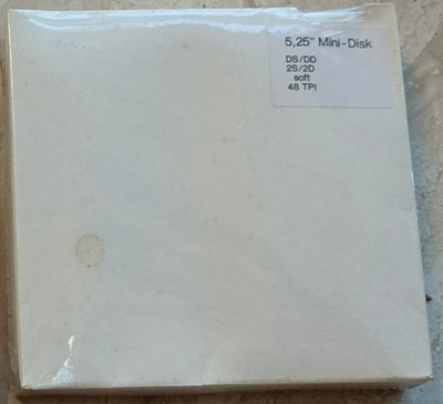 10 Disketten 5,25''  Marke SK 1,2 Mb Disk, DOS formated. NEU, OVP