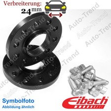Eibach Spurverbreiterung schwarz 24mm/Achse für Mercedes-Benz SLC R172 2016-2025 Eibach Spurverbreiterung schwarz 24mm/Achse für Mercedes-Benz SLC R172 2016-2025