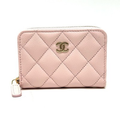 CHANEL AP0216 Matelasse Classic zip Coin Case Wallet coin purse