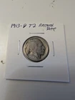 1913 D Type 2  Restored Date Buffalo Nickel. Multiple available. Free shipping.