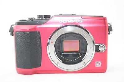 Olympus Pen Lite E-PL2 Red Body + 14-42mm, 40-150mm Double Lens