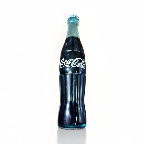 Vintage Coca-Cola  Glass Bottle-Shaped cooler Handle