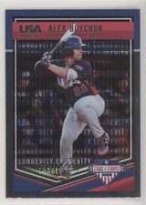 2018 Panini USA Baseball Stars & Stripes Longevity Alek Boychuk #51 q3y