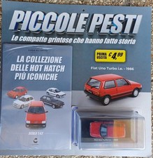 Fiat Uno Turbo i.e. 1986 Modellino 1:43 Centauria Uscita Test Edicola 1° Numero 
