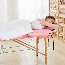 Adjustable Multi-functional Massage Table Spa Table with Headrest/Armrest, Used