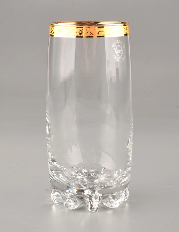 *Circle Art of Glass Turkey 12.5 oz Highball Tumbler Drink Clear - Set of 6 - Image 2 of 4