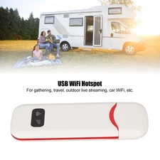 .›(White)4G LTE Wireless USB Dongle 300Mbps Modem Stick WiFi Adapter Wireless