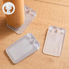 ZZRANYE 6 Pack Clear Shims for Leveling Furniture Toilet Shims for Leveling, Rub