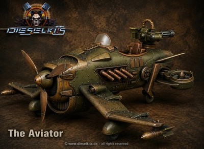The Aviator - Steam Punk Vehicle / 1:24