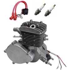 CDHPOWER LD100 Motor & CDI & 2pcs spark plug- 2 Stroke Engine Kit Motorized Bike