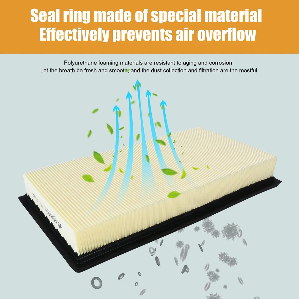 Filtro de aire del motor FA1884 para Ford Taurus 2010-2019 2,0 L 3,5 L Taurus X 2008-2009 Foto 3 de 4