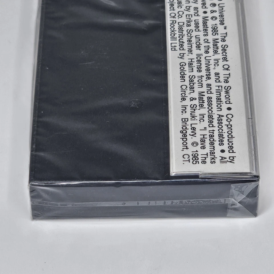 Sealed  1985 MOTU Car-Tune HeMan "Secret of the Sword" Cassette Tape Vintage  - Image 3 of 4