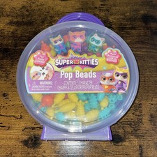 Pop Beads Disney Jr Super Kitties kids jewelry bracelets craft Gift Set New