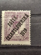 Tschechoslowakei Mi. 142  Posta Ceskoslovenska 1919