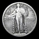 1918-D Standing Liberty Quarter Silver ---- Nice Condition Coin ---- #KK628