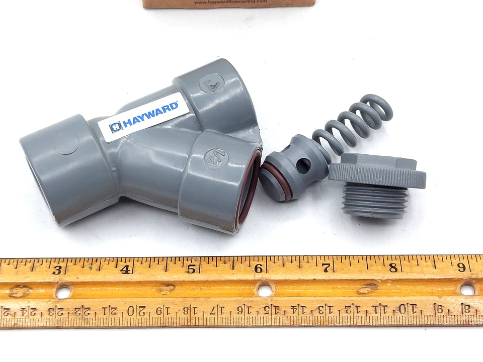 Válvula de retención en Y industrial Hayward YC20050S 1/2" CPVC CON EXTREMOS DE ENCHUFE 1/2 PULGADA *NUEVA* Foto 3 de 4