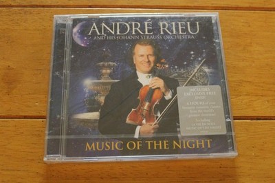 Andre Rieu CD DVD Music Of The Night IMPORT Classical 2 Disc Set NEW Sealed