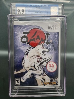 Okami Nintendo Wii CGC 9.9 A++ Sealed Brand New 2008 Capcom White Wolf Art