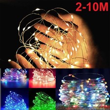 LED String Fairy Lights USB Powered Copper Wire Xmas Wedding Party Decor AU