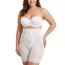 Rago Style 6201 SIZE Breathable High Waist Thigh Slimmer with Side Zipper