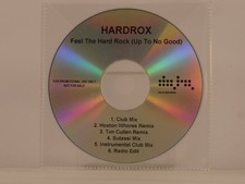 HARDROX FEEL THE HARD ROCK (A18) 6 Track Promo CD Single including Plastic Sleev