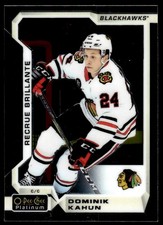 2018-19 O-Pee-Chee Platinum Dominik Kahun Rookie Chicago Blackhawks #176