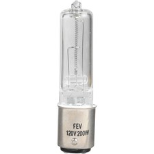 Osram FEV 120V 200W 120V T4 Halogen BA15D/DC Bayonet Base Lamp